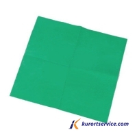Салфетка полиуретановая без пиктограммы зеленая 38*38  купить в интернет-магазине Курорт Сервис