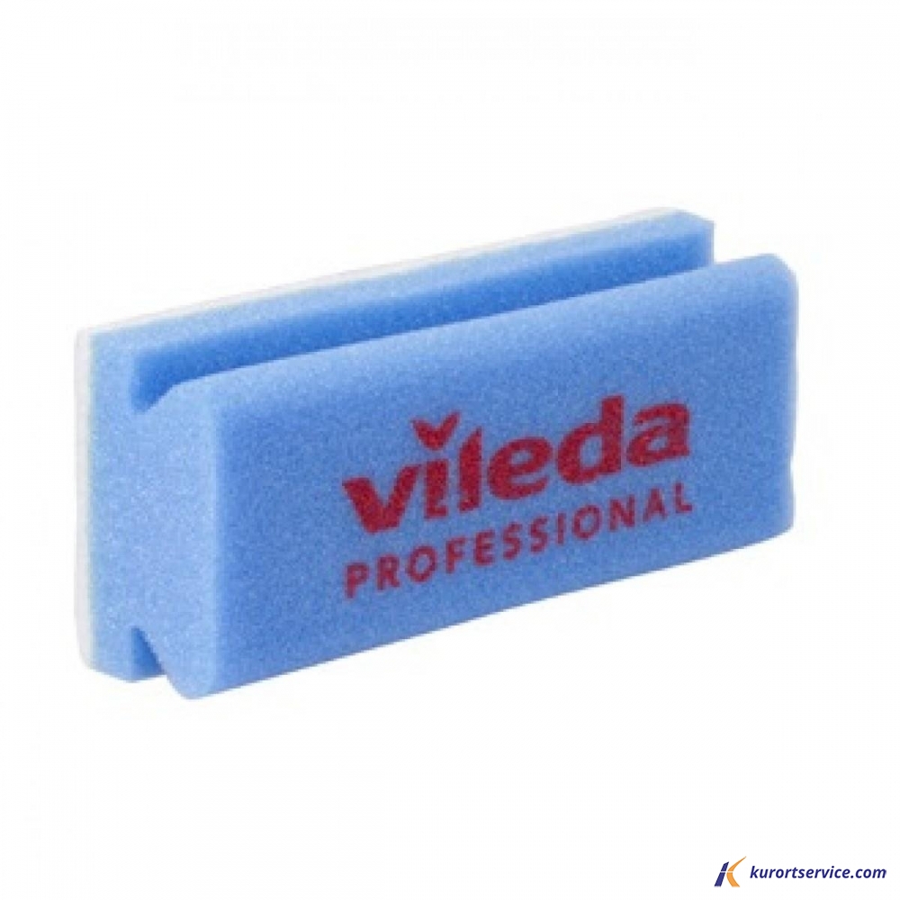 Vileda Professional Губка Минимальная жесткость, синий 7x15см 102562