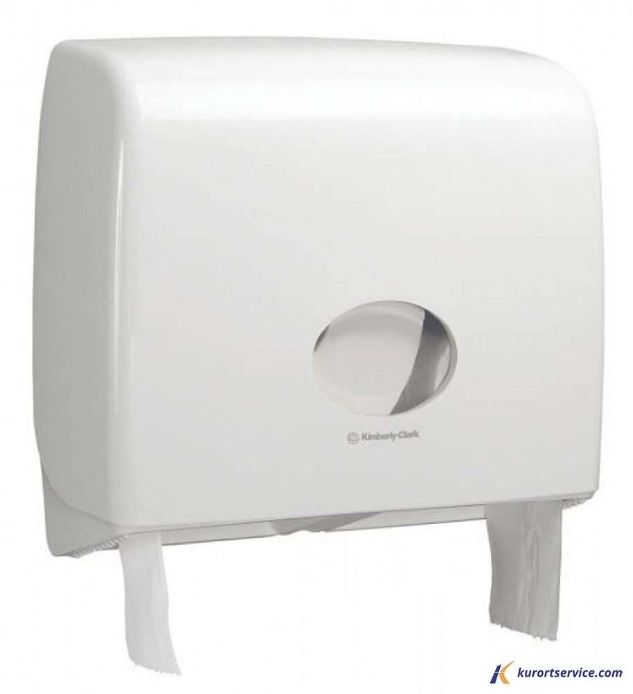 Диспенсер для туалетной бумаги в больших рулонах Aquarius белый