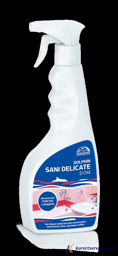 Dolphin Sani Delicate Слабокислотное средство для ежедневной уборки 