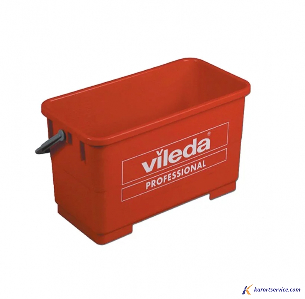 Vileda Professional Ведро для мытья окон Эволюшн 22 л, красный 500118