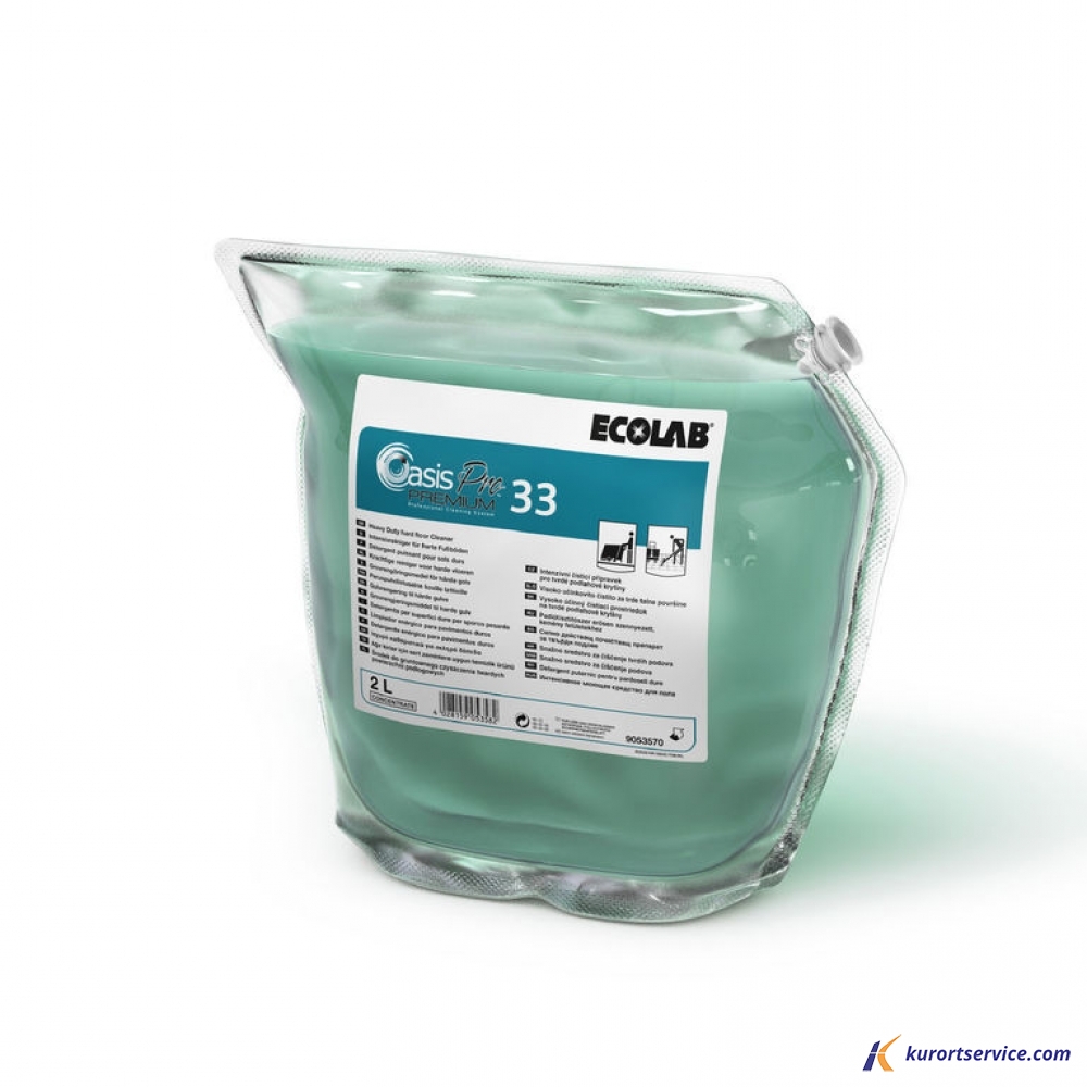 Ecolab Oasis pro 33 PREMIUM средство для генеральной уборки в зоне кухни 2л