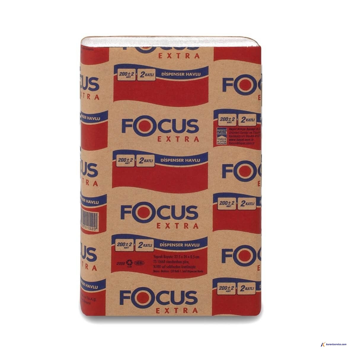 Focus Салфетки для диспенсера ultra 1сл 24*26,5см 250л 5051791 купить в интернет-магазине Курорт Сервис