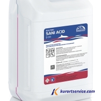 Dolphin Sani-Acid средство для уборки сантехники и туалетов 3*5 л купить в интернет-магазине Курорт Сервис
