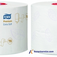 Tork Туалетная бумага Mid-size ультрамягкая 3сл 70м 127510 T6 купить в интернет-магазине Курорт Сервис