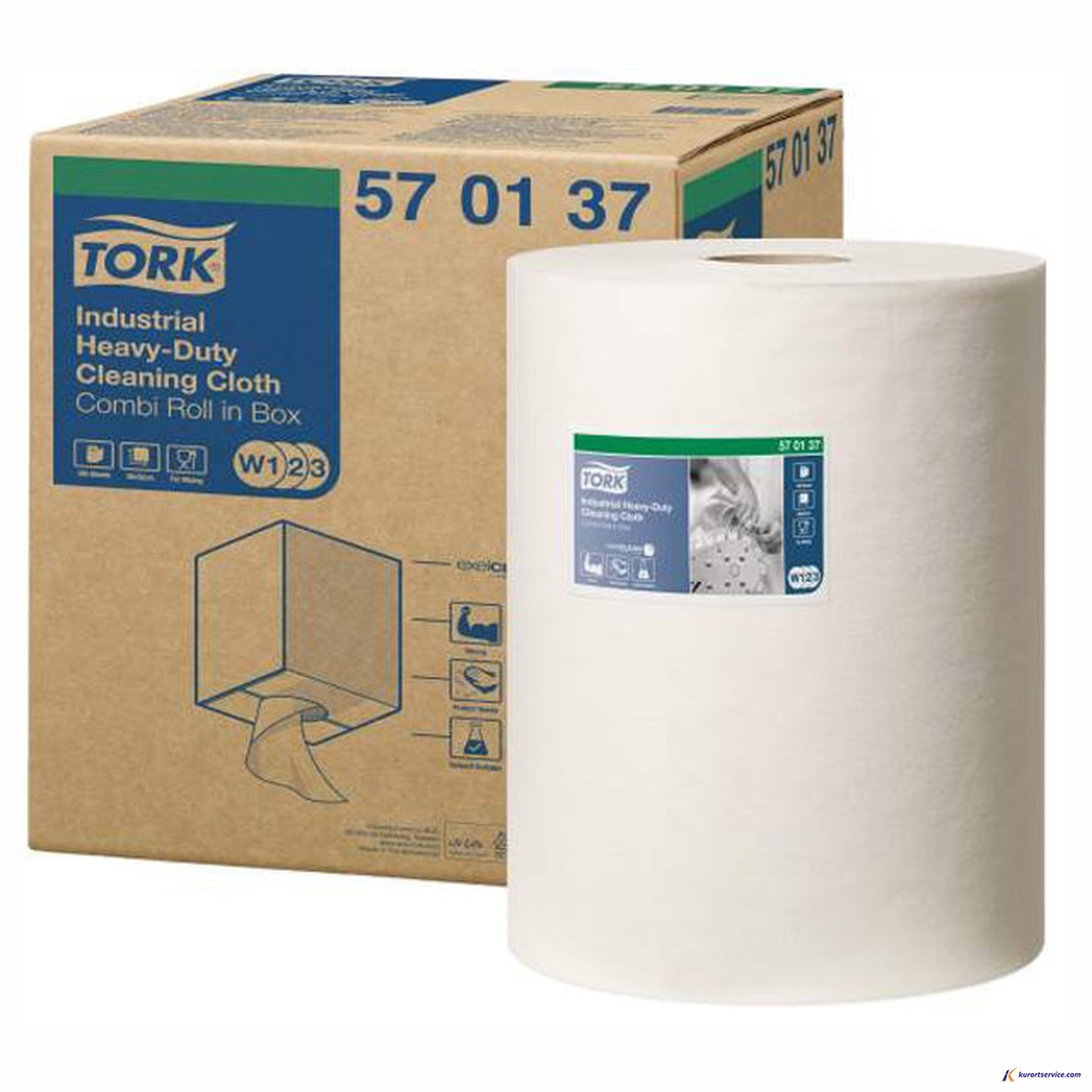 Tork Нетканый материал суперпрочный Premium 1сл 106м 530137 W1/W2/W3 купить в интернет-магазине Курорт Сервис