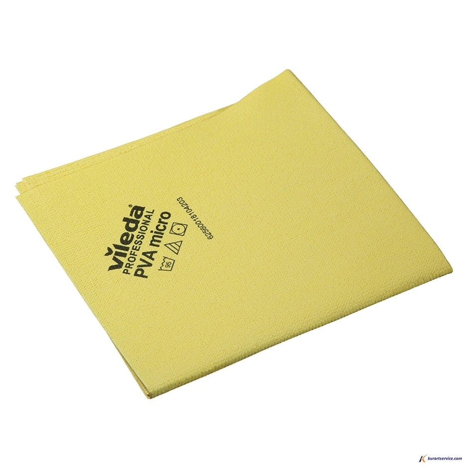 Vileda Professional Салфетка ПВАмикро, желтый 35x38см 143592 купить в интернет-магазине Курорт Сервис
