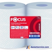 Полотенце для рук индустриальное FOCUS Jumbo 24x35  350м 2 шт в кор. купить в интернет-магазине Курорт Сервис