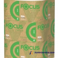 Полотенца листовые FOCUS ECO (V) сложения 1 слой 23х23, 250л, 15 шт в кор.  купить в интернет-магазине Курорт Сервис