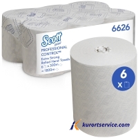 Бумажные полотенца в рулонах Scott Control Extra Strong белые, 1 слой купить в интернет-магазине Курорт Сервис