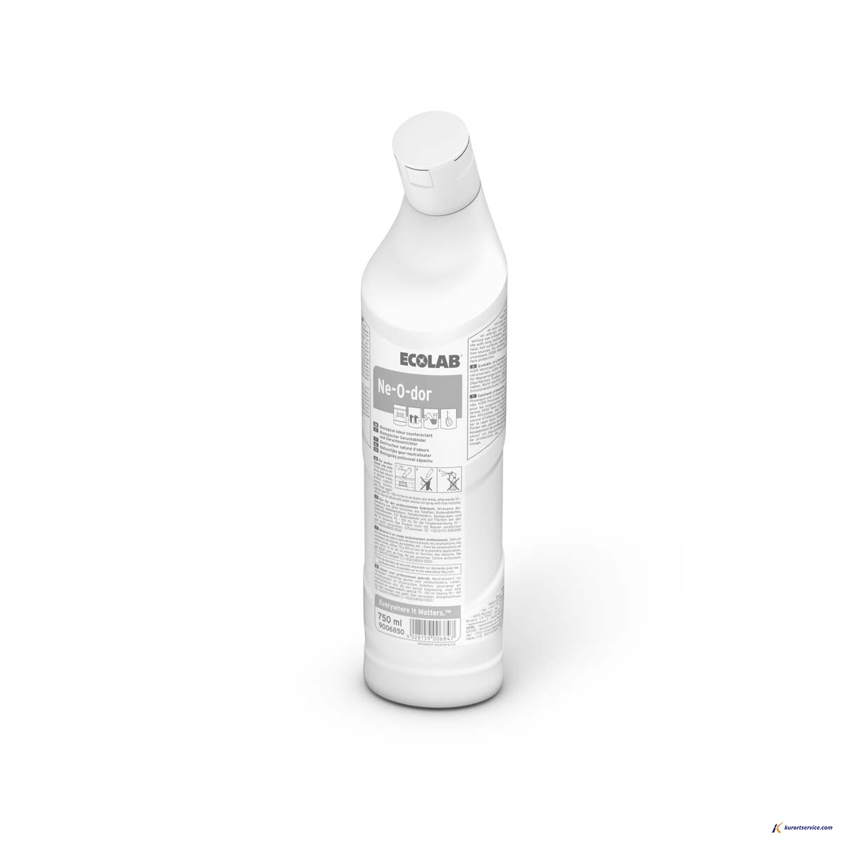 Ecolab Ne-O-Dor Ср-во для удаления неприятного запаха из стоков 0.75л купить в интернет-магазине Курорт Сервис