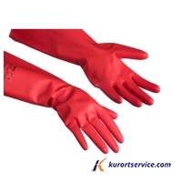Vileda Professional Перчатки латексные многоцелевые XL (красный) 102589 купить в интернет-магазине Курорт Сервис