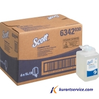 Жидкое мыло пенное в кассетах Scott Control для частого использования, 1 л купить в интернет-магазине Курорт Сервис