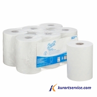 Бумажные полотенца в рулонах Scott Control Slimroll белые, 1 слой, 165 м, 6 купить в интернет-магазине Курорт Сервис