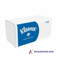 Бумажные полотенца в пачках Kleenex белые, 2 слоя, 124л, 15 пач/кор купить в интернет-магазине Курорт Сервис