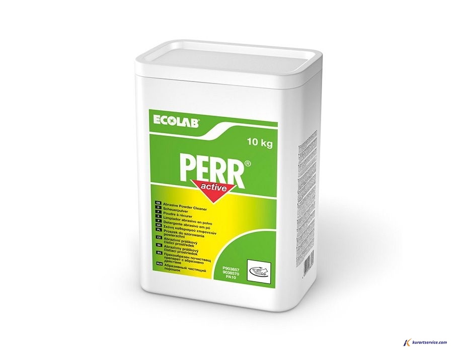 Ecolab Perr Active порошковое щелочное средство для уборки 10кг купить в интернет-магазине Курорт Сервис
