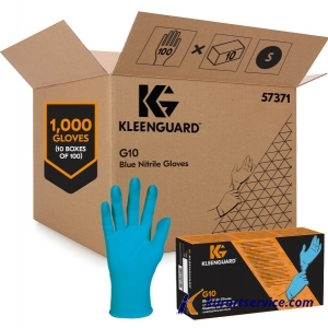 Перчатки нитриловые KleenGuard® G10 Blue Nitrile, 0.12 мм, голубые