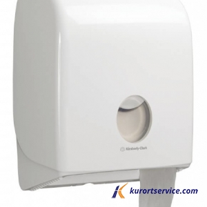 Диспенсер для туалетной бумаги в больших рулонах Aquarius белый