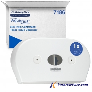 Диспенсер для туалетной бумаги в рулонах с центральной подачей Aquarius Sco