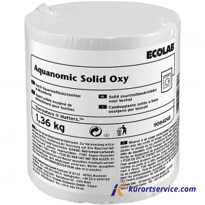Ecolab Aquanomic Solid Oxy твердый кислородосодержащий отбеливатель 1,36кг