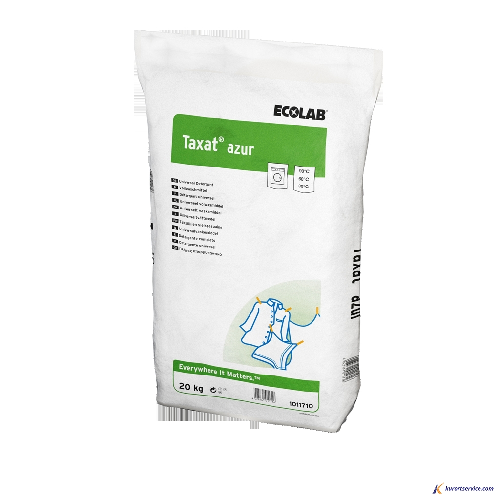 Ecolab Taxat Azur Стиральный порошок для белого белья с энзимами 20кг