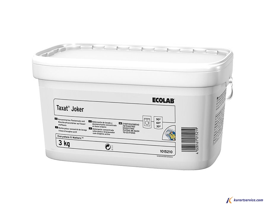 Ecolab Taxat Joker отбеливатель на основе кислорода порошок 3кг