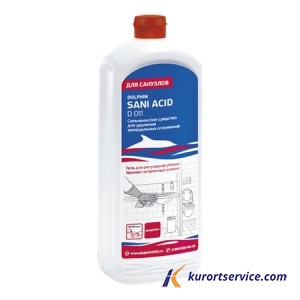 Dolphin Sani-Acid средство для уборки сантехники и туалетов 12*1 л