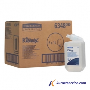 Жидкое мыло пенное в кассетах Kleenex антибактериальное, 1 литр, 6 шт/кор