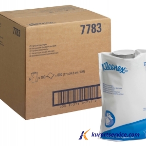Влажные салфетки Kleenex для рук с антибактериальным эффектом, Сменный блок